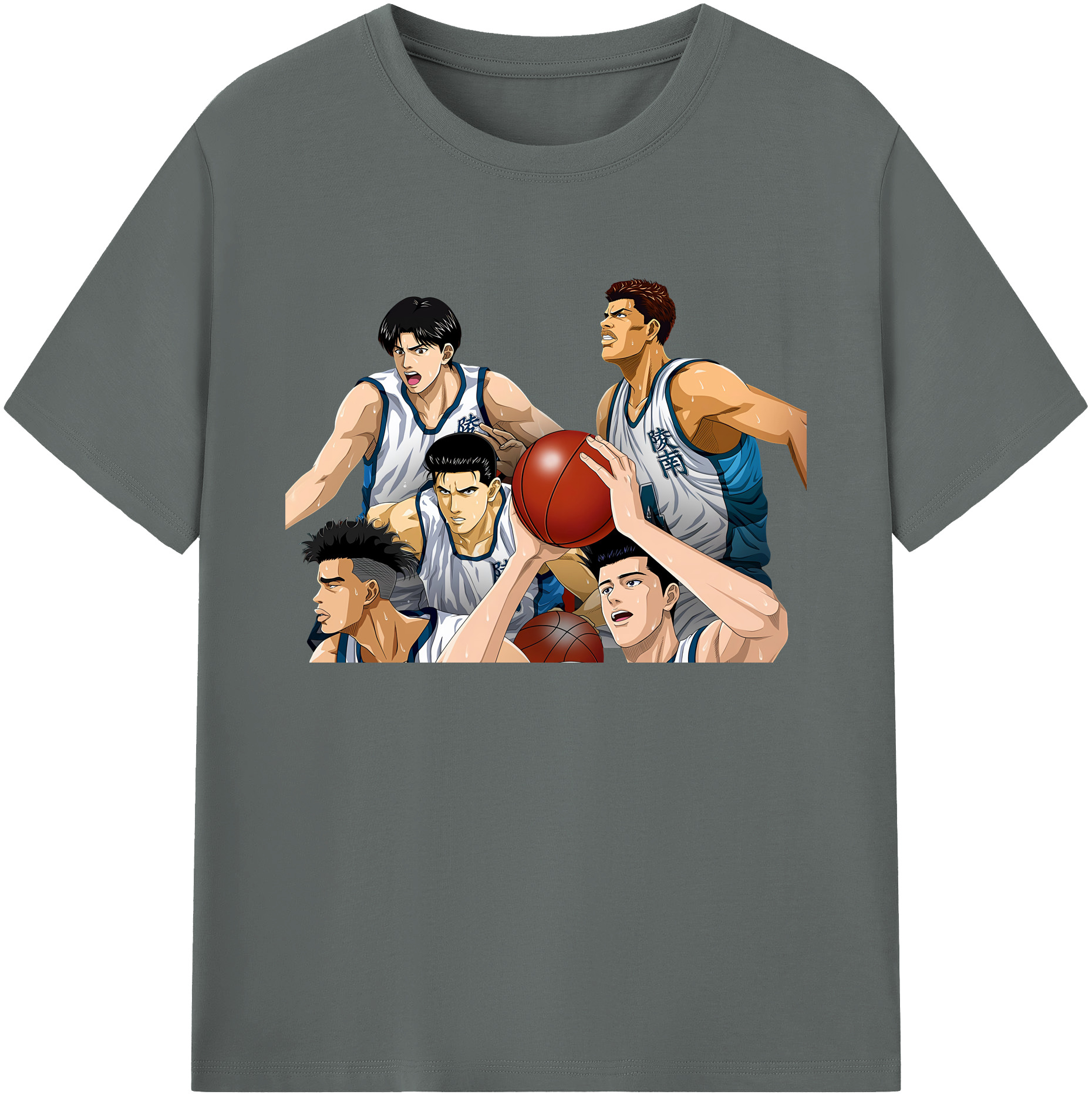 （画像用） SLAM DUNK／スラムダンク 綿100％ メンズ半袖Tシャツ｜肌触りやわらか＆通気性